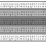 Alphabet Chart (Alphabet Strip) Capital & Lower Case Grey Scale With Lower Case Alphabet Strip Printable Free