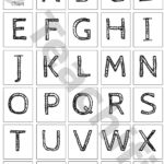 Alphabet Chart: Uppercase | Teachific With Printable Upper Case Alphabet Chart