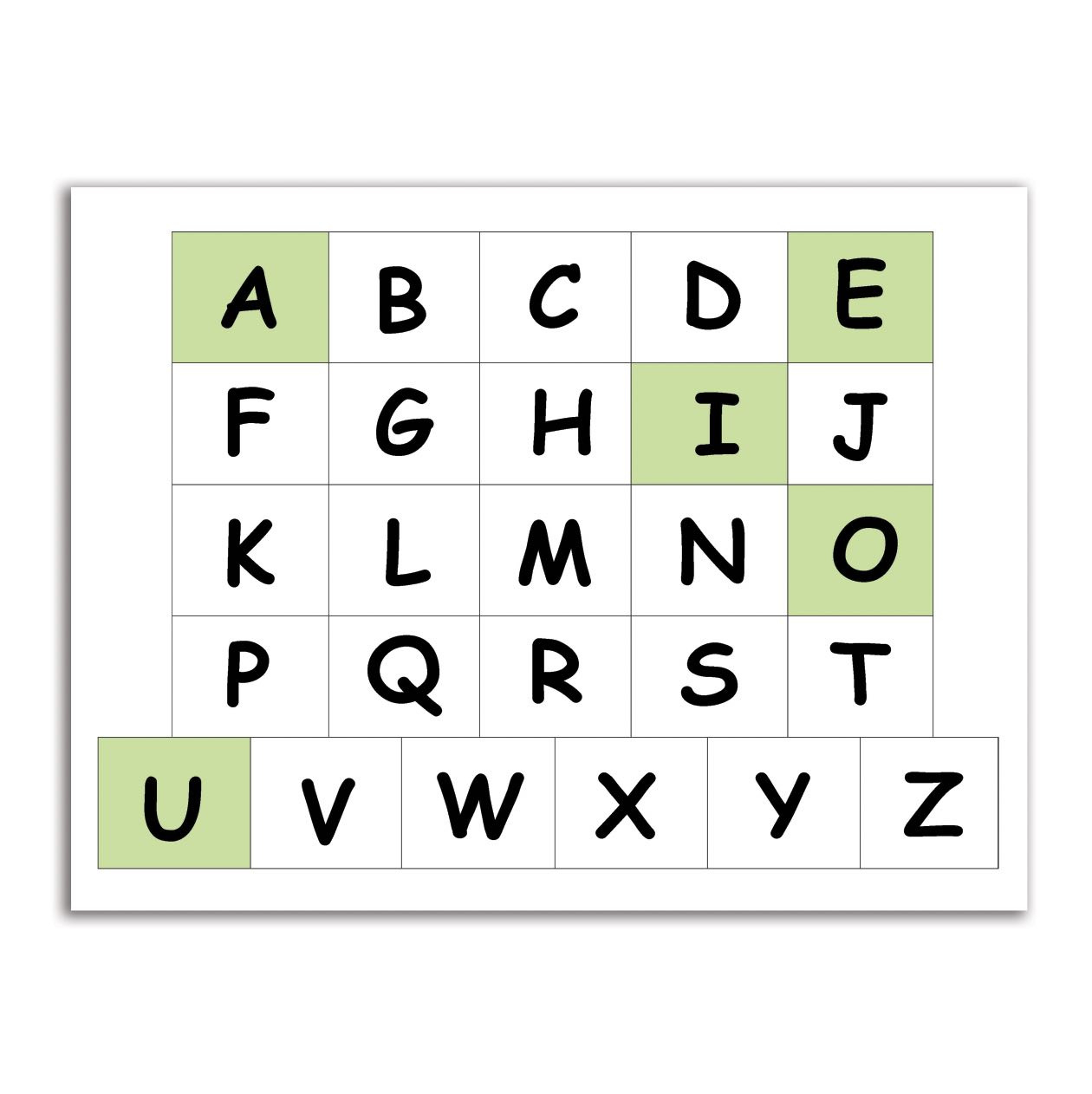 Alphabet Checklist pertaining to Free Printable Alphabet Checklist