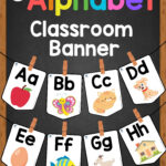 Alphabet Classroom Banner   English Created Resources In Printable Alphabet Banner For Classroom