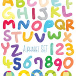 Alphabet Clipart, Letters Clipart, Bubble Alphabet, Digital Throughout Printable Alphabet Letters Clip Art