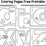 Alphabet Coloring Books Free Printable (Lowercase Version With Printable Alphabet Coloring Book