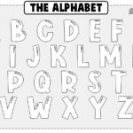 Alphabet Coloring Page To Print Regarding Printable Alphabet A To Z Alphabet Coloring Pages