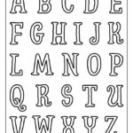 Alphabet Coloring Pages (Free Printable A Z Letters In Pdf) For Free Alphabet Coloring Pages Printable