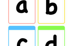 Alphabet Flash Cards In Lowercase | Free Printables For Kids regarding Alphabet Lower Case Letters Printable Free