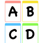 Alphabet Flash Cards In Upppercase | Free Printables For Kids Within Free Printable Alphabet Flashcards Upper And Lower Case