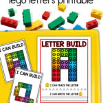 Alphabet Lego Letters Printable With Alphabet Lego Cards Free Printable