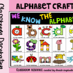 Alphabet Letter Crafts Printables Lower Case Letters A Z Bulletin In A To Z Alphabet Crafts Printable