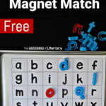 Alphabet Magnet Match With Regard To Alphabet Magnet Match Printable