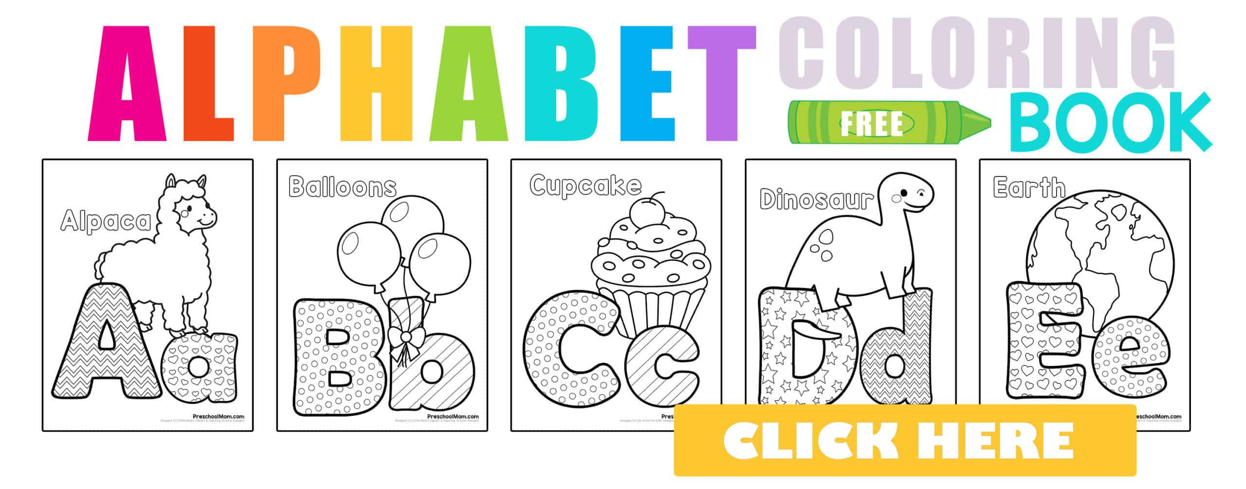Alphabet Minibooks - Preschool Mom in Alphabet Mini Books Printable Free