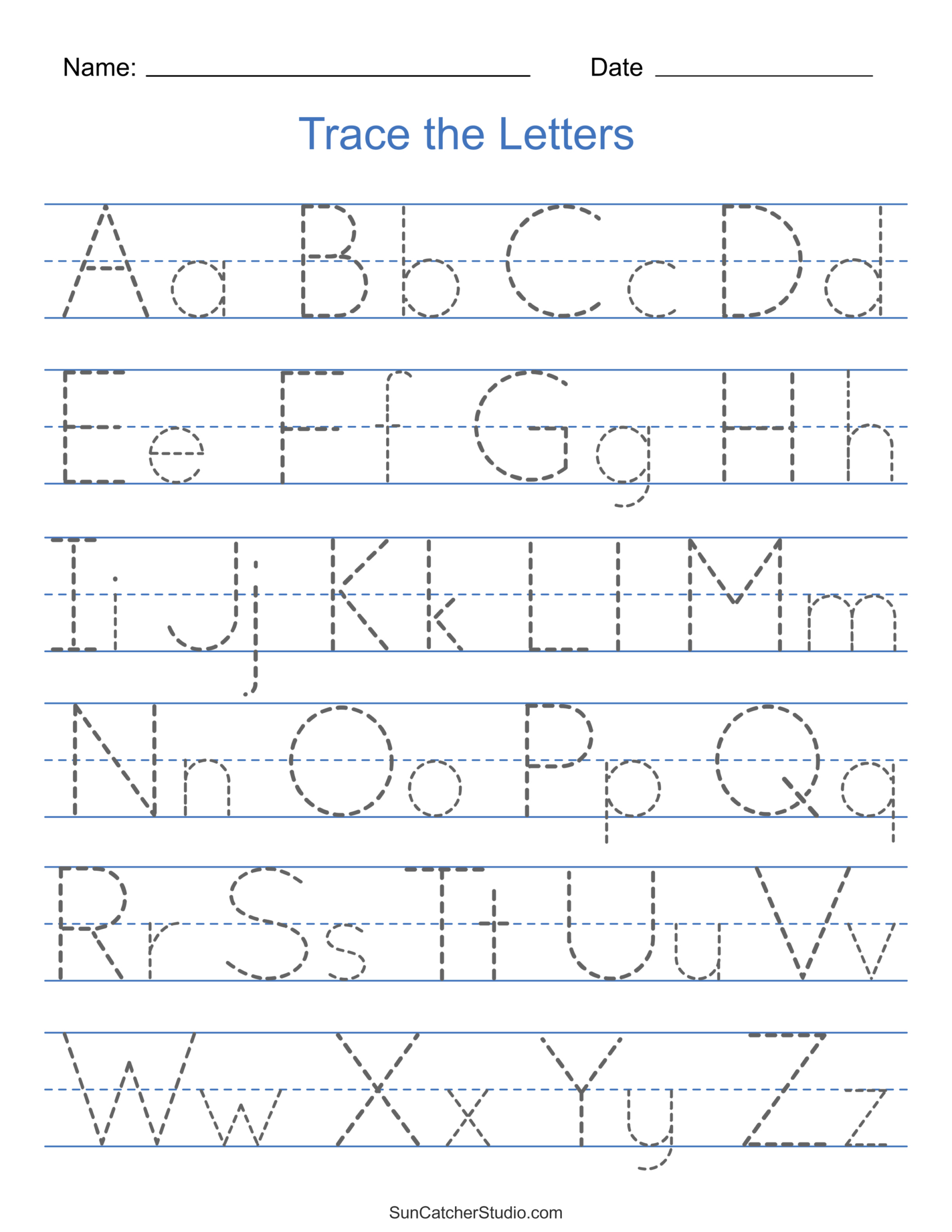 Alphabet Practice Sheets Fabulous Abc for Alphabet Practice Worksheets Printable