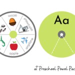 Alphabet Spinner Preschool Letter Activity With Regard To Alphabet Spinners Free Printable