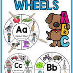 Alphabet Wheels (Beginning Sounds)   Alphabet Clip Cards   The For Free Printable Alphabet Clip Cards