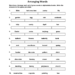 Alphabet Worksheets | Alphabetical Order Worksheets Throughout Free Printable Alphabetical Order Worksheets