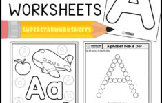 Alphabet Worksheets – Superstar Worksheets throughout Printable Alphabet Letters For Kindergarten