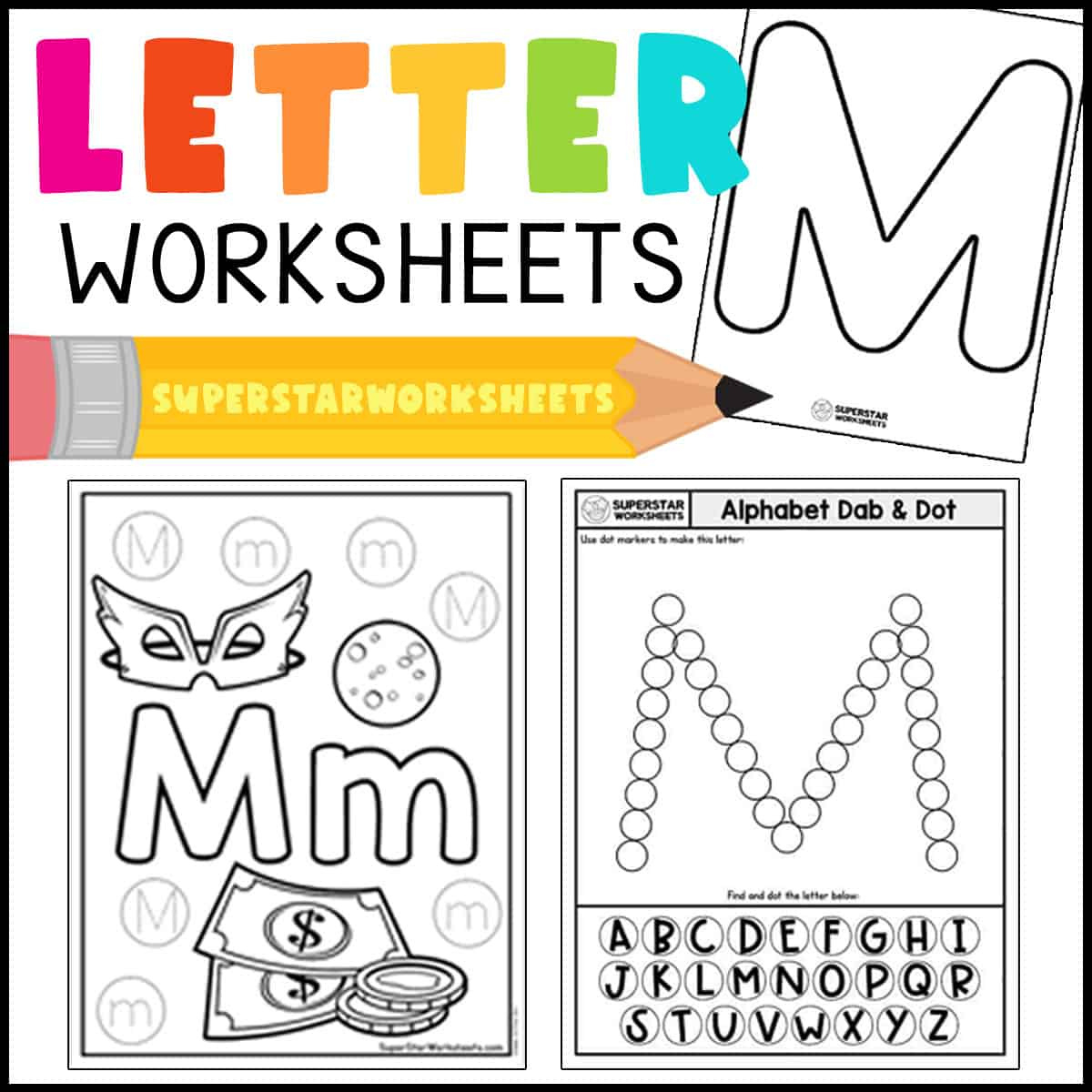 Alphabet Worksheets - Superstar Worksheets with Free Alphabet Printable Worksheets