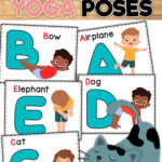 Alphabet Yoga Cards! Throughout Printable Alphabet Yoga Cards