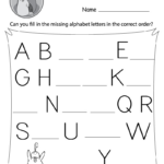 Alphabetical Order Practice Worksheet (Free Printable)   Doozy Moo With Regard To Alphabet Practice Sheets Printable