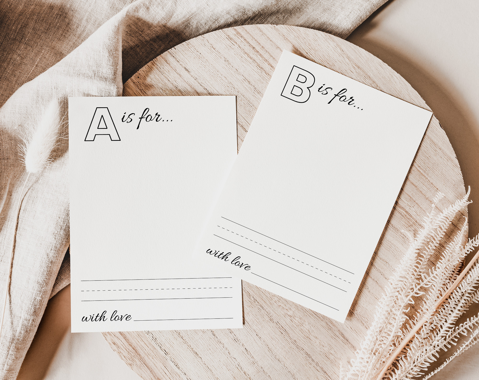 Baby&amp;#039;S First Abc Book - Blank Version - Draw Your Own with My First Alphabet Book Printable