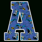 Batman Alphabet Letters Png Intended For Printable Batman Alphabet Letters