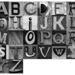 Black And White Letter Photography   10 Free Pdf Printables In Free Printable Alphabet Photography Letters