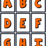 Bold Alphabet – Esl Flashcards Inside Bold Alphabet Letters Printable