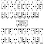 Braille Language Cut Out Stock Images & Pictures   Alamy Pertaining To Braille Alphabet Chart Printable