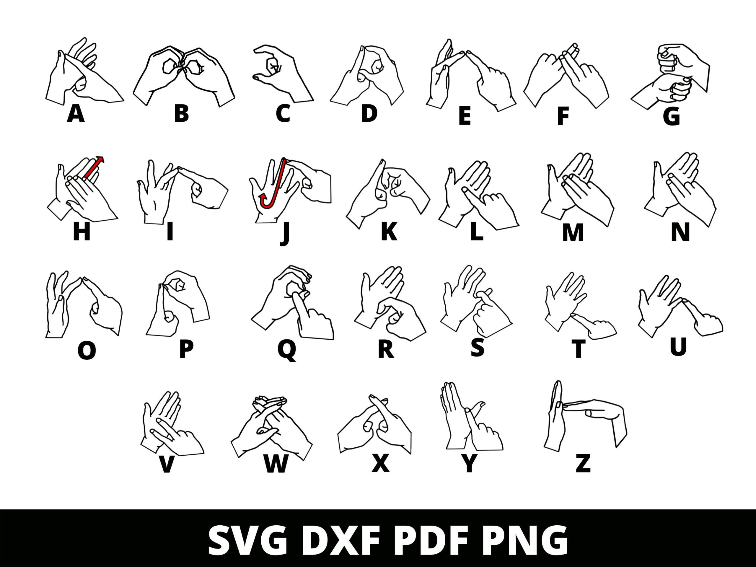 Bsl Alphabet British Sign Language British Sign Language Alphabet within British Sign Language Alphabet Printable