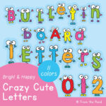 Bulletin Board Letters For The Classroom   Just Print And Display In Free Printable Bulletin Board Alphabet Letters