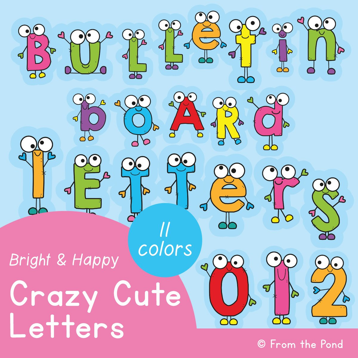 Bulletin Board Letters For The Classroom - Just Print And Display inside Printable Alphabet Printable Bulletin Board Letters