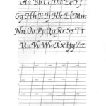 Calligraphy Writing Outlet Practice Worksheets Intended For Calligraphy Alphabet Printable Worksheets