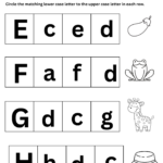 Capital And Small Letter Worksheets And Activities Throughout Printable Alphabet Big And Small Letters