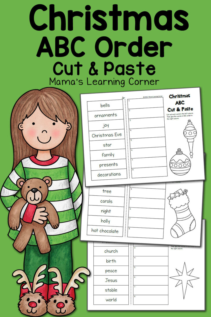 Free Printable Christmas Alphabet Worksheets