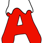 Christmas Alphabet Font (Letters, Patterns With Snow) – Free Within Free Printable Christmas Alphabet Letters