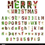 Christmas Alphabet Hi Res Stock Photography And Images   Alamy With Regard To Christmas Alphabet Letters Printable Free