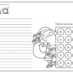 Christmas Alphabet Tracing Worksheets   Kids Activity Zone Throughout Free Printable Christmas Alphabet Worksheets