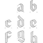 Classic Alphabets For Stained Glass – Art Glass Lovewardell Intended For Printable Stained Glass Alphabet Patterns Free