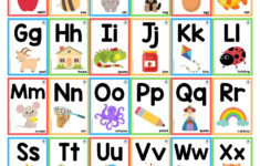 Classroom Decor Alphabet Posters – English Created Resources with Free Printable Alphabet Posters For Classroom