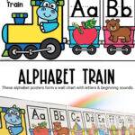 Classroom With Alphabet Train Letters Printable