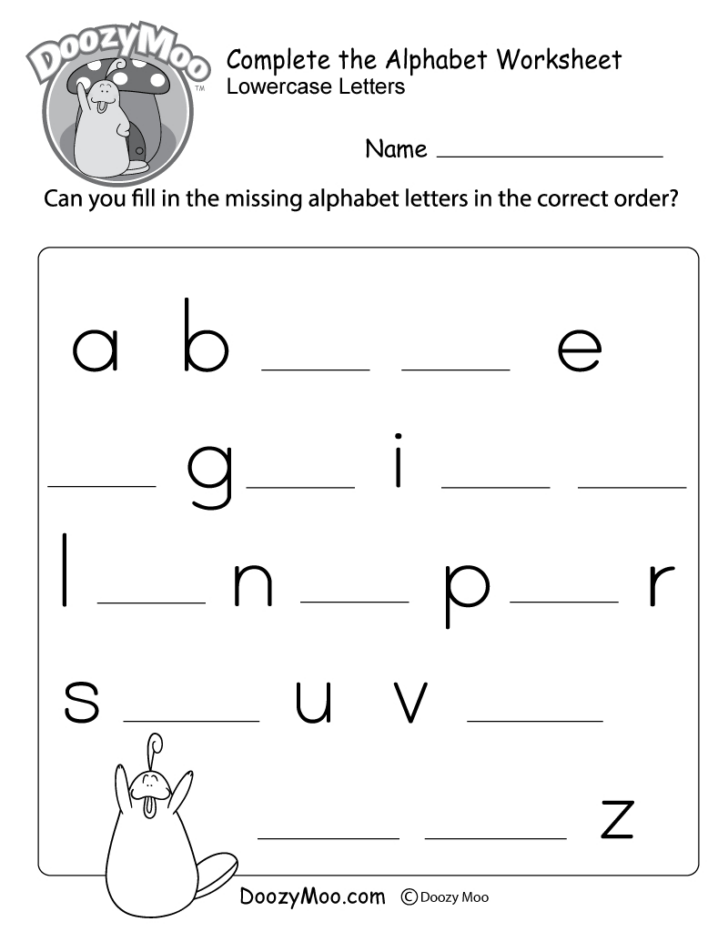 Free Printable Alphabet Activities