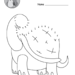 Connect The Dots From A To Z Worksheet (Free Printable)   Doozy Moo Intended For Connect The Dots Alphabet Printable