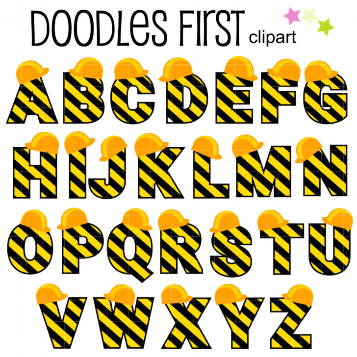 Printable Alphabet Letters Clip Art