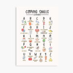 Coping Skills Alphabet | Photographic Print Inside Coping Skills Alphabet Printable