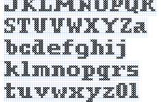 Cross Stitch Letters: Generator And Alphabet Font Patterns – Free with regard to Free Printable Counted Cross Stitch Alphabets
