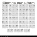 Cuneiform Writing Vector Images (73) Regarding Free Printable Cuneiform Alphabet