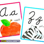 Cursive Alphabet Charts   Superstar Worksheets For Alphabet Posters Printable Cursive Letters For Classroom Display