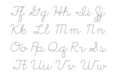 Cursive Writing Practice Sheets (Pdf) – Readingvine in Cursive Alphabet Printable Worksheet Free