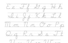 Cursive Writing Practice Sheets (Pdf) – Readingvine with regard to Cursive Letters Alphabet Upper Case and Lower Case Printable