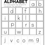 Cut And Paste Worksheets   Paper Trail Design Regarding Alphabet Cut And Paste Printable