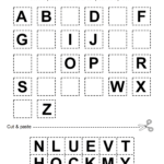 Cut And Paste Worksheets (Printable Activities For Kids) – Free Throughout Free Printable Cut And Paste Alphabet Worksheets